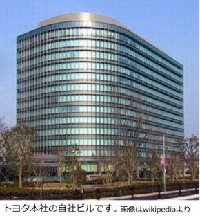 トヨタ自動車の本社ビル